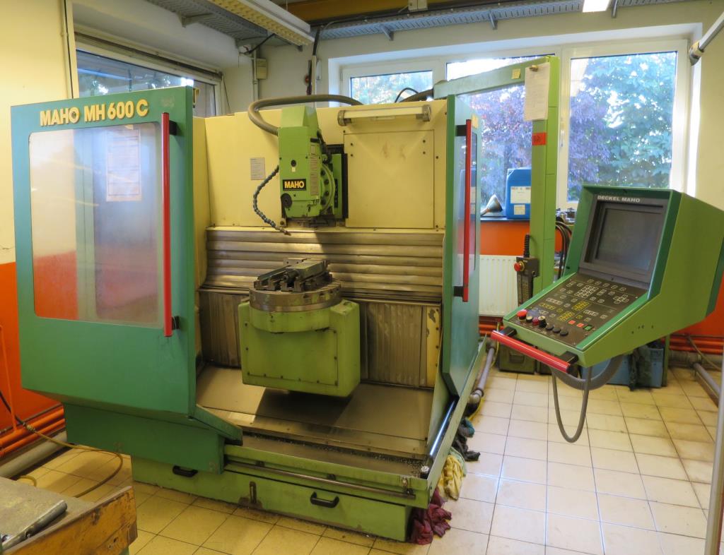 Maho MH 600 C CNC frézka (Online Auction) | NetBid ?eská republika