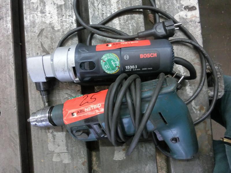 Used Bosch 1530.1 Blechnibbler for Sale Auction Premium NetBid