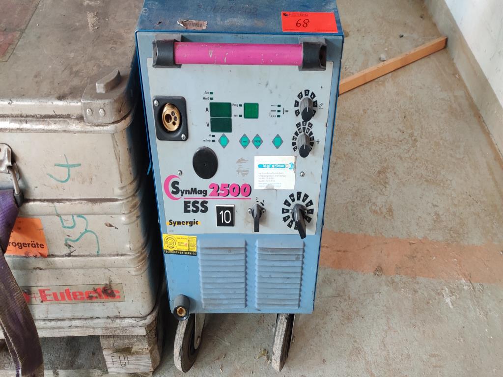 Used ESS SynMag 2500 Gas-shielded welder for Sale (Auction Premium) | NetBid Slovenija