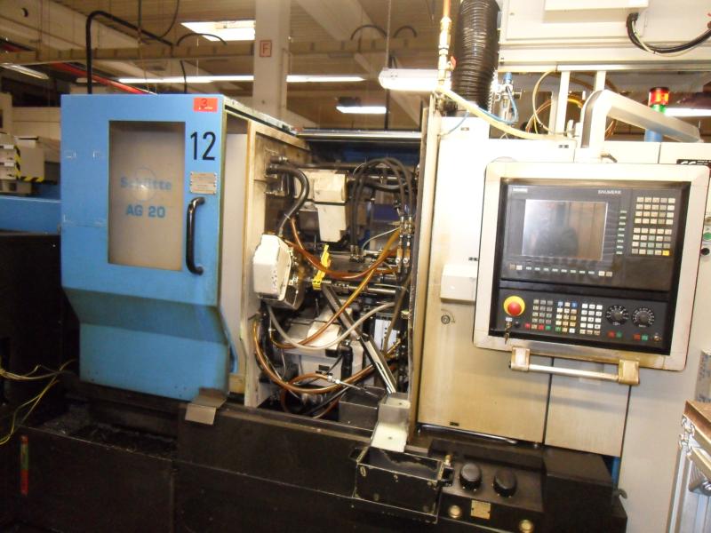 Used Schütte AG 20 CNC multi spindle grinding machine for Sale (Online Auction) | NetBid Industrial Auctions