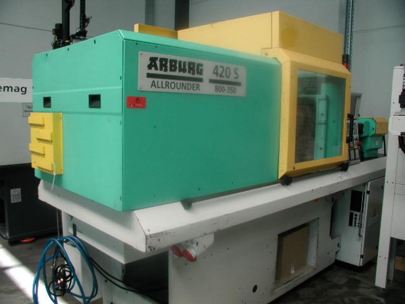 Used Arburg Allrounder 4 S 800 350 Injection Moulding Machine Plas For Sale Auction Premium