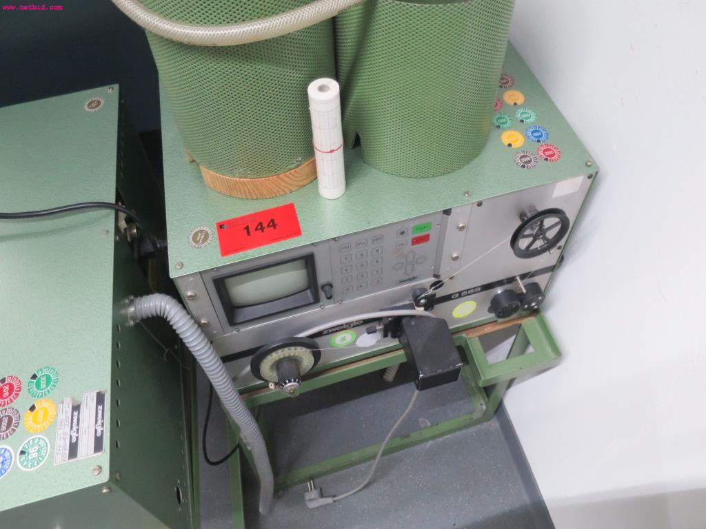 Used Zweigle G565 hairiness testing device for Sale (Auction Premium) | NetBid Industrial Auctions