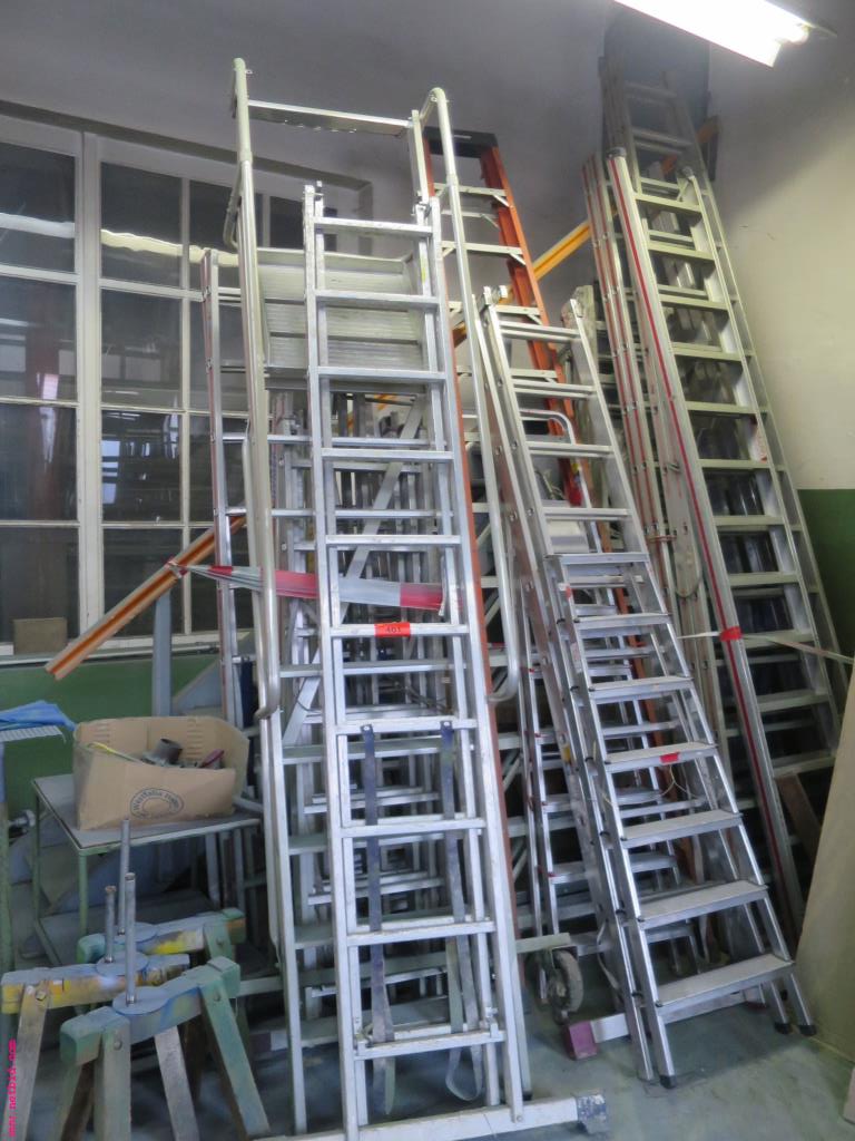 10 Escaleras plegables de aluminio (Auction Premium) | NetBid España