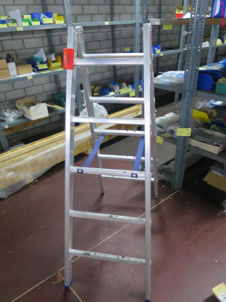 Used Hymer SC 60 aluminium folding ladder for Sale (Auction Premium) | NetBid Industrial Auctions