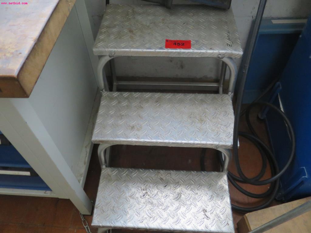 Used aluminium stepladder for Sale (Auction Premium) | NetBid Industrial Auctions