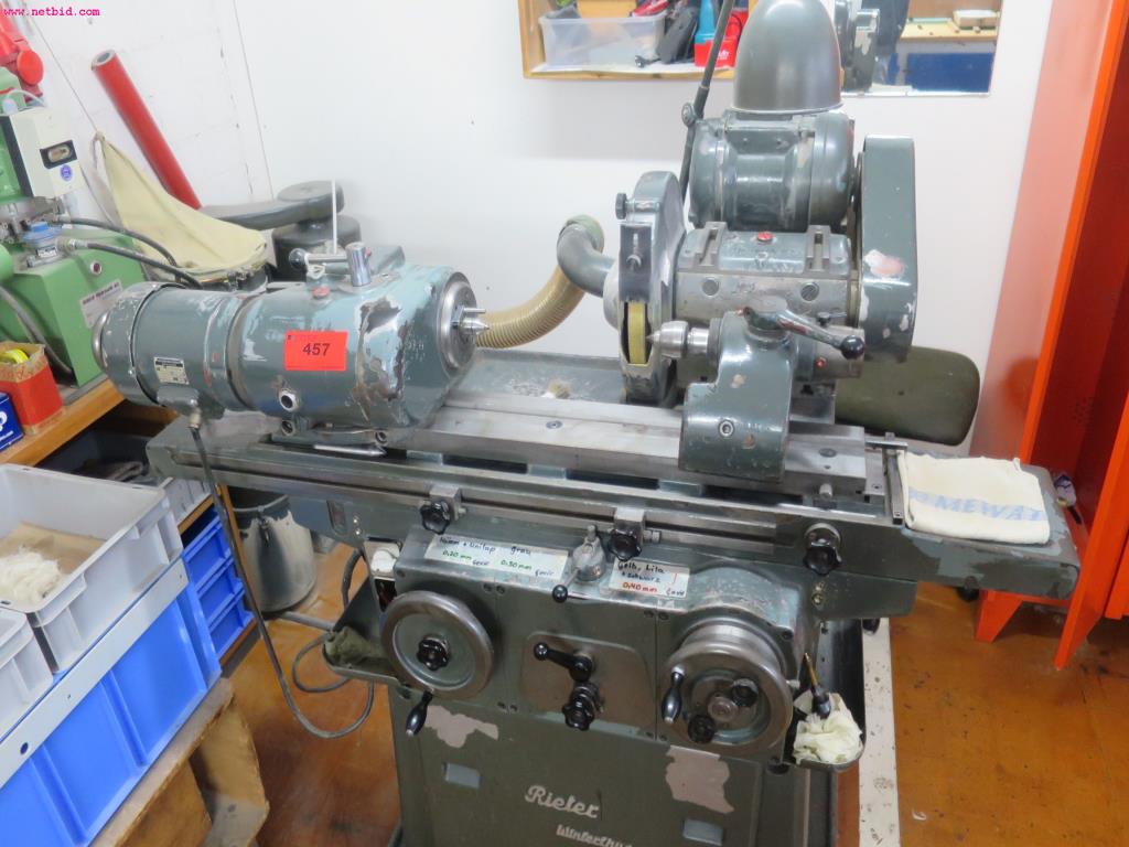 Used Rieter external cylindrical grinding machine for Sale (Auction Premium) | NetBid Industrial Auctions