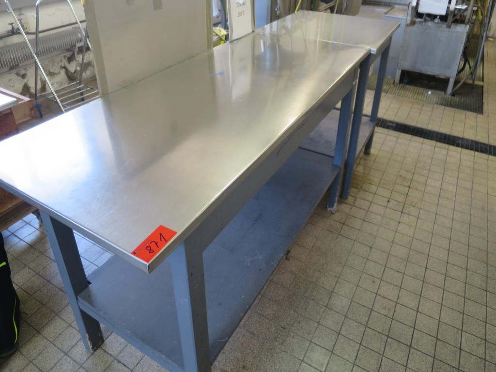 Used 3 work tables for Sale (Auction Premium) | NetBid Industrial Auctions