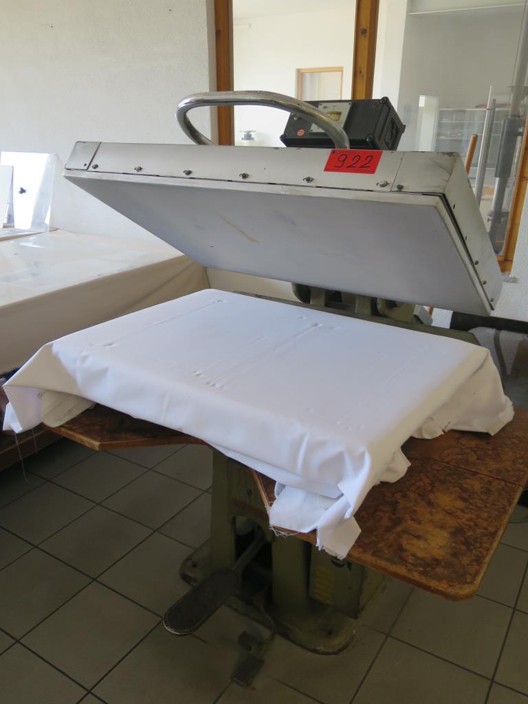 Used Hoffmann heated ironing press for Sale (Auction Premium) | NetBid Industrial Auctions