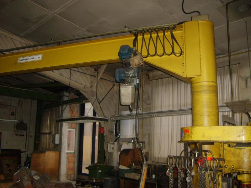 Used Demag Lifting Swing Arm Crane For Sale Auction Premium