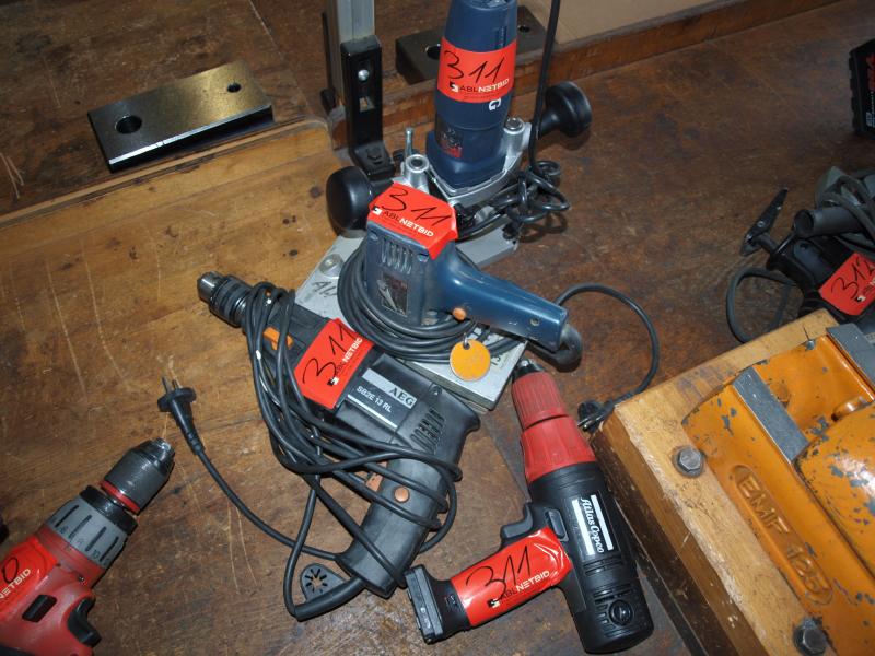 used electric tools