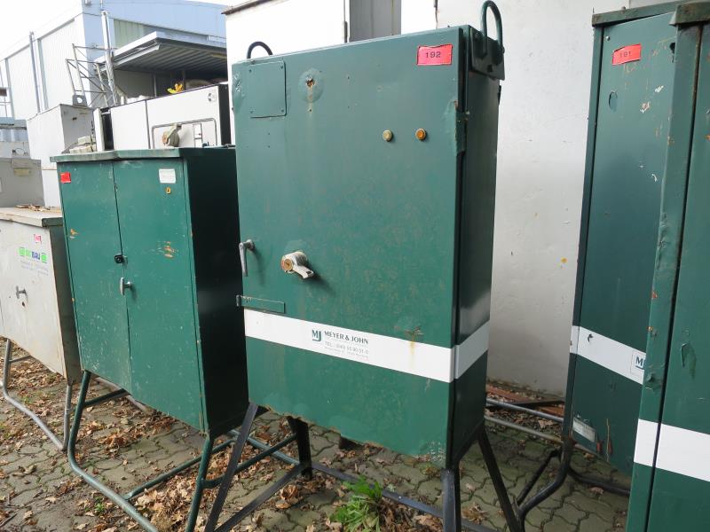 Used electricity cabinet for Sale (Trading Premium) | NetBid Industrial Auctions