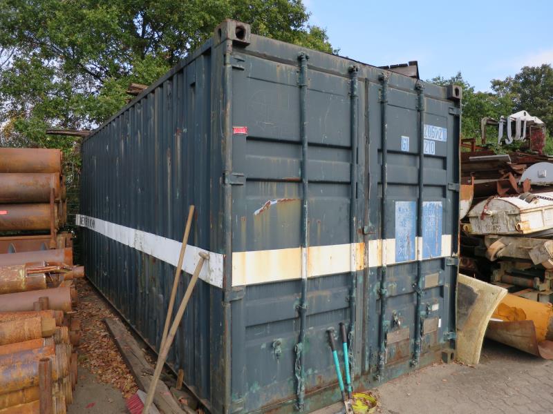 Used 20´ material container for Sale (Auction Premium) | NetBid Industrial Auctions