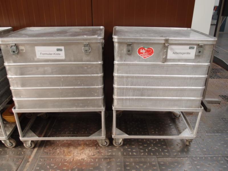 Used 2 aluminum crates for Sale (Auction Premium) | NetBid Industrial Auctions