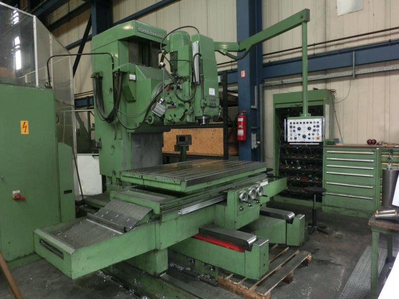 BoKö WF 2/10 Bettfräsmaschine gebraucht kaufen (Online Auction) | NetBid Industrie-Auktionen