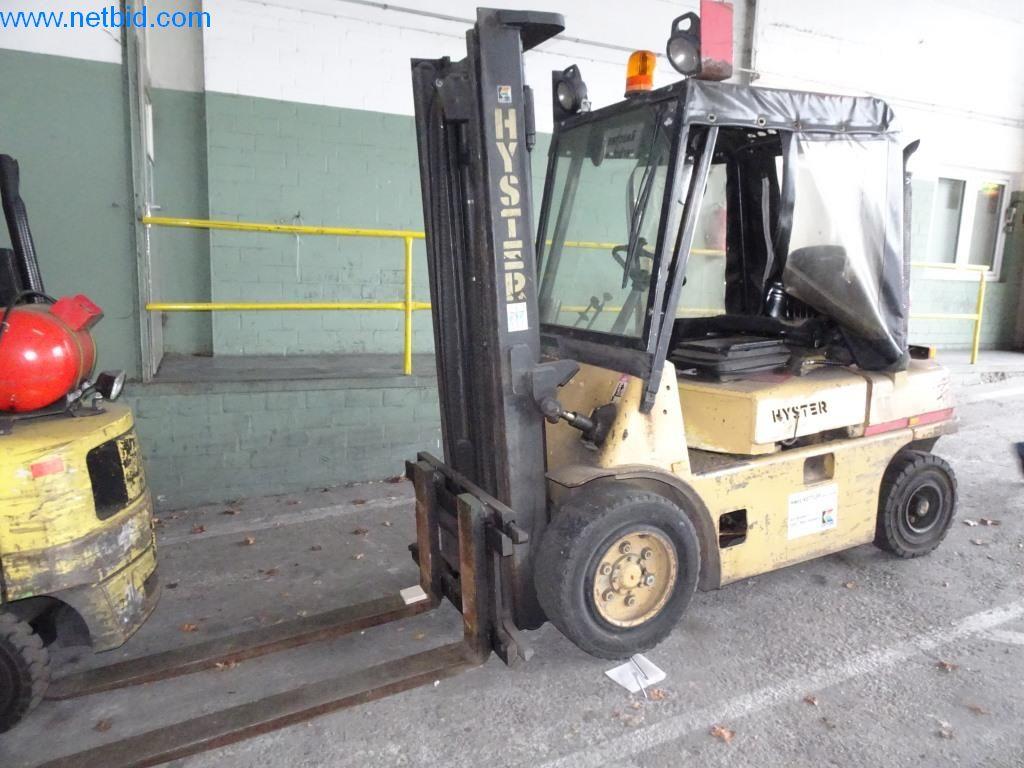 Used Hyster 4.00 gas-powered forklift truck for Sale (Auction Premium) | NetBid Slovenija