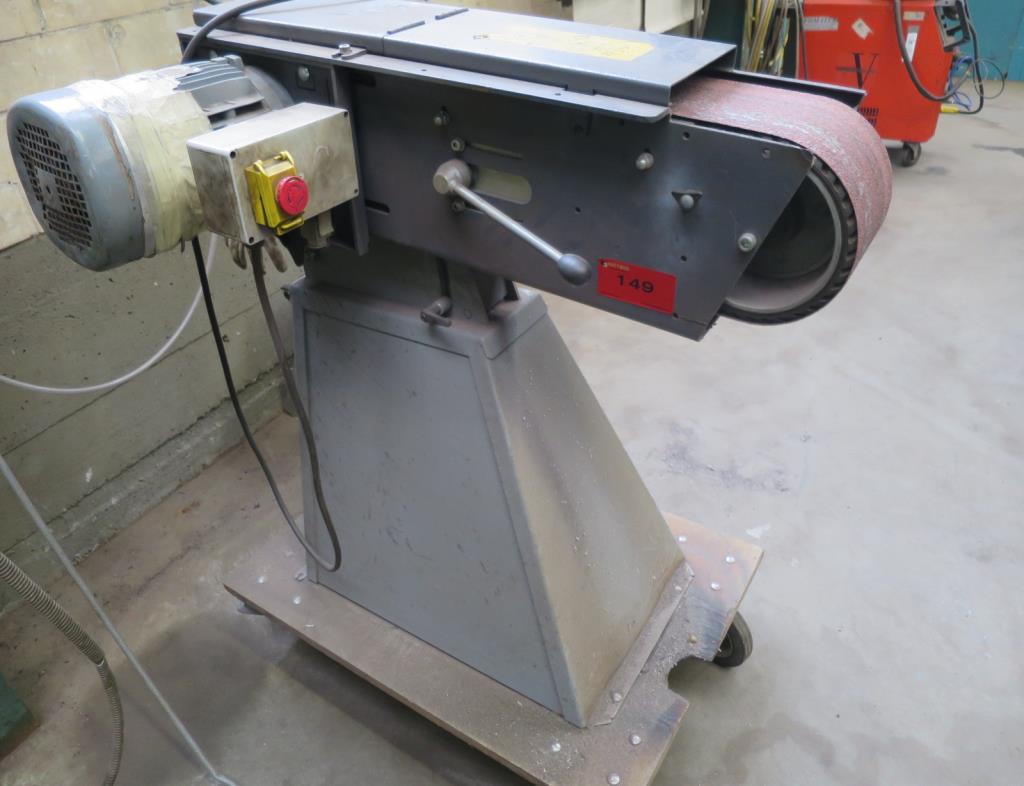 Used industrial clearance belt sander