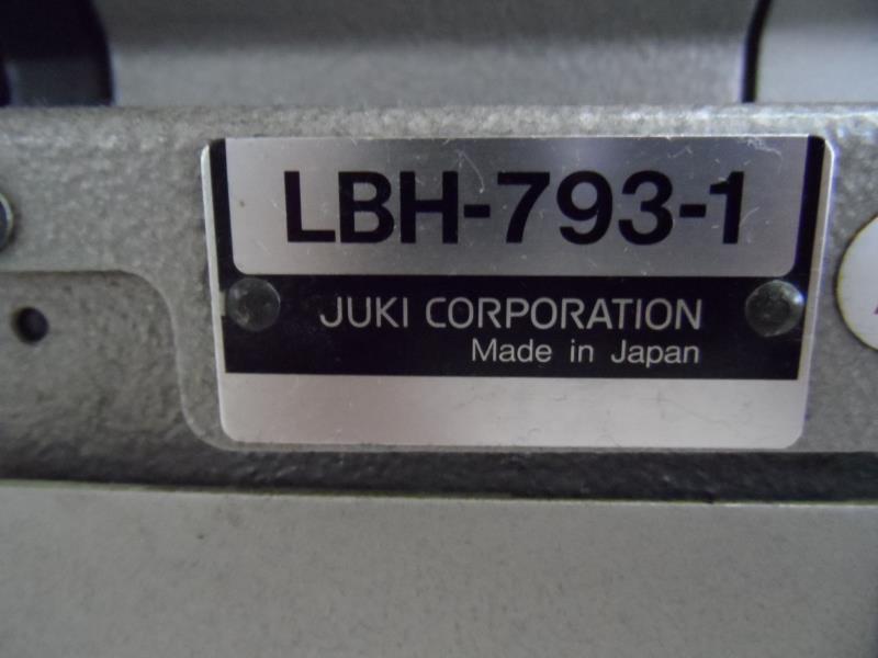 Used Juki LBH-793-1 Trans sewing machine for Sale (Trading Premium) |  NetBid Industrial Auctions