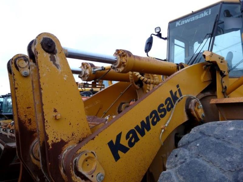 Used Kawasaki 90 ZV-2 articulated loader for Sale (Trading Premium 