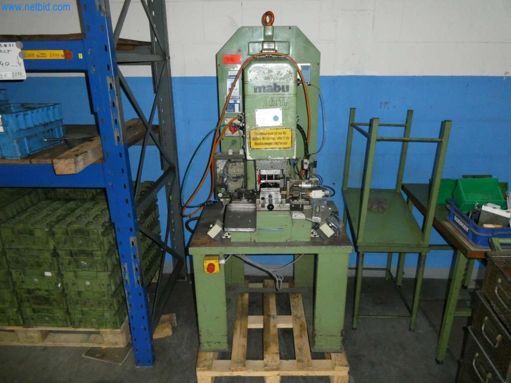 Used Mabu 12 TF A Eccentric press for Sale (Trading Premium) | NetBid Industrial Auctions