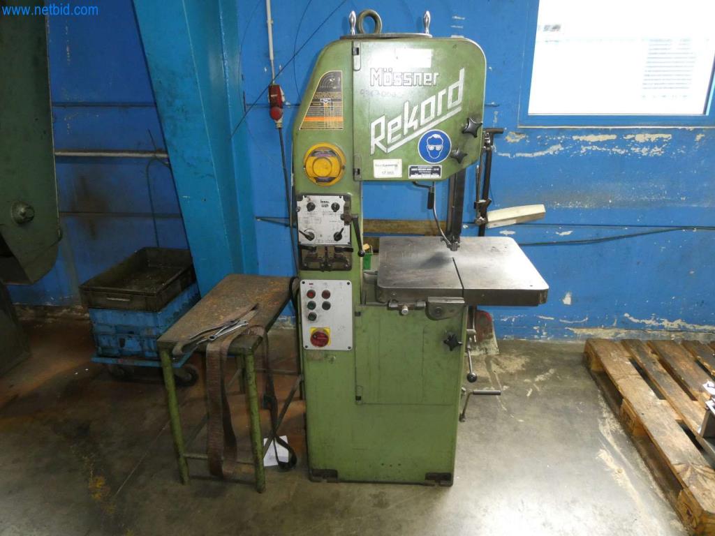 Used Mössner Rekord SM320 Metal band saw for Sale (Trading Premium) | NetBid Industrial Auctions