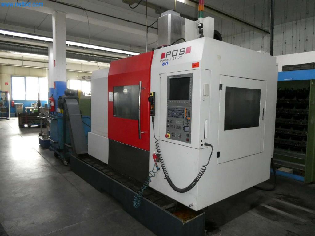 Used POSmill E1100 CNC machining center for Sale (Trading Premium) | NetBid Industrial Auctions