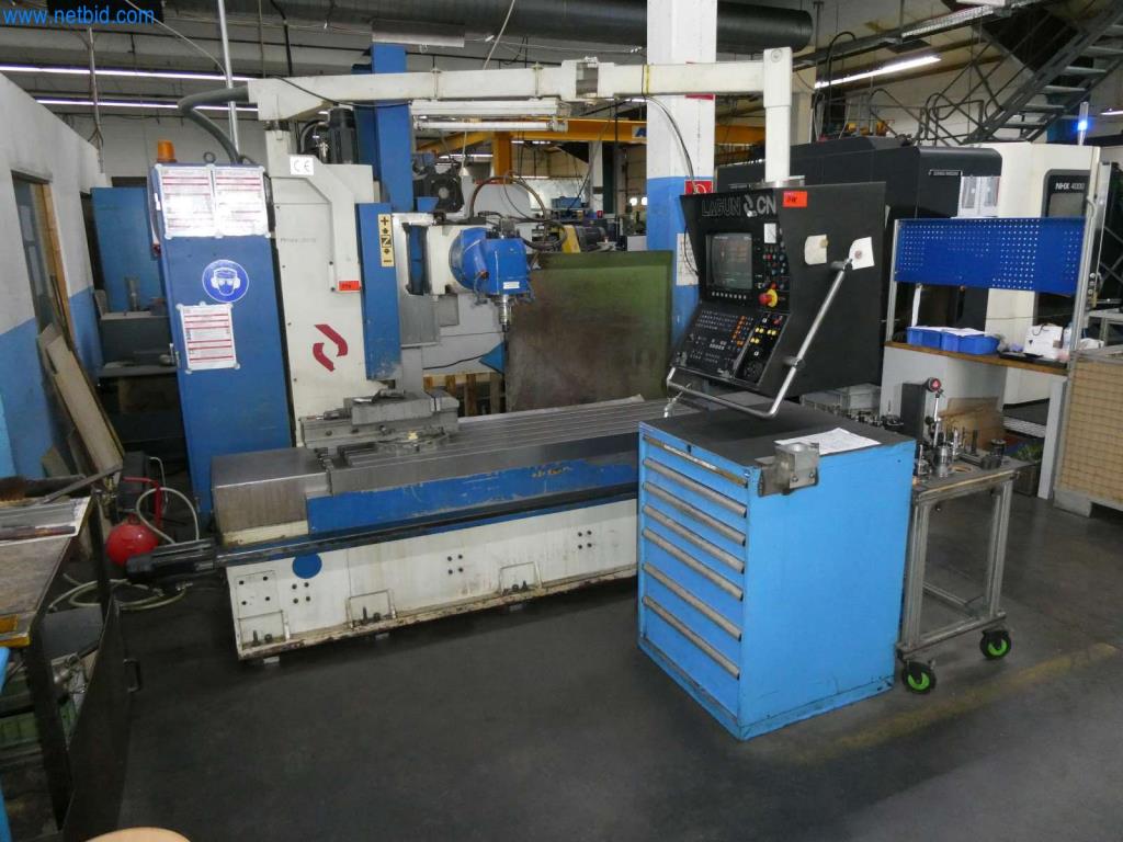 Used Lagun FBFL 1800 CNC bed milling machine for Sale (Trading Premium) | NetBid Industrial Auctions