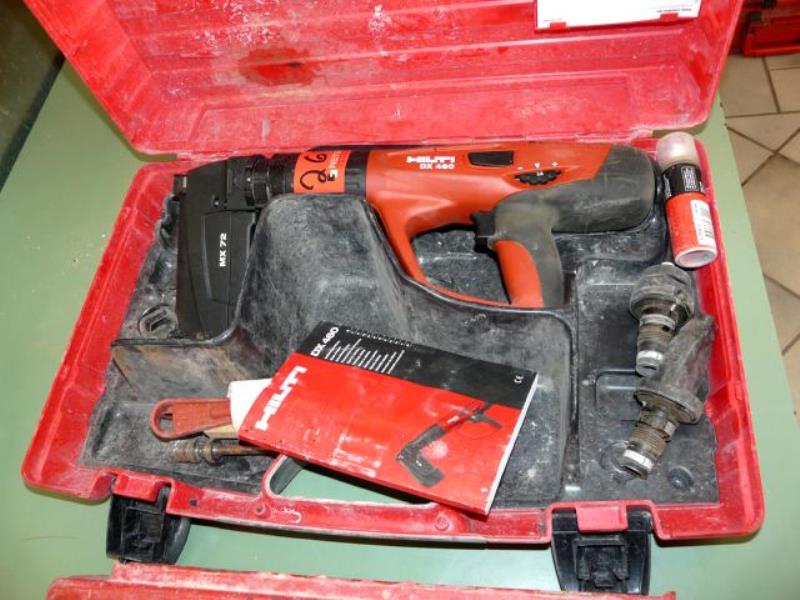 Hilti DX460 Nástroj pro nastavení čepů (Auction Premium) | NetBid ?eská republika