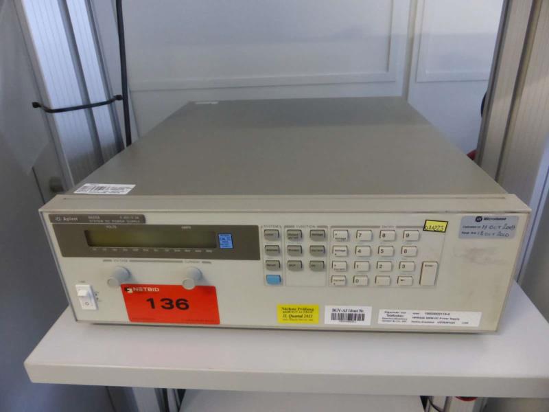 Agilent C654A Zdroj stejnosměrného napětí (Auction Premium) | NetBid ?eská republika