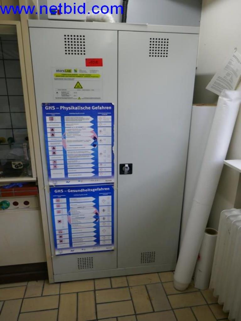 Used Store Lab CHS950 Hazardous materials cabinet for Sale (Trading Premium) | NetBid Industrial Auctions