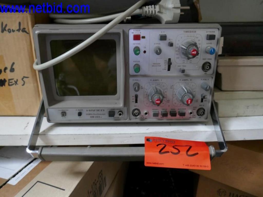 Hameg HM 203-4 Oszilloskop gebraucht kaufen (Auction Premium) | NetBid Industrie-Auktionen