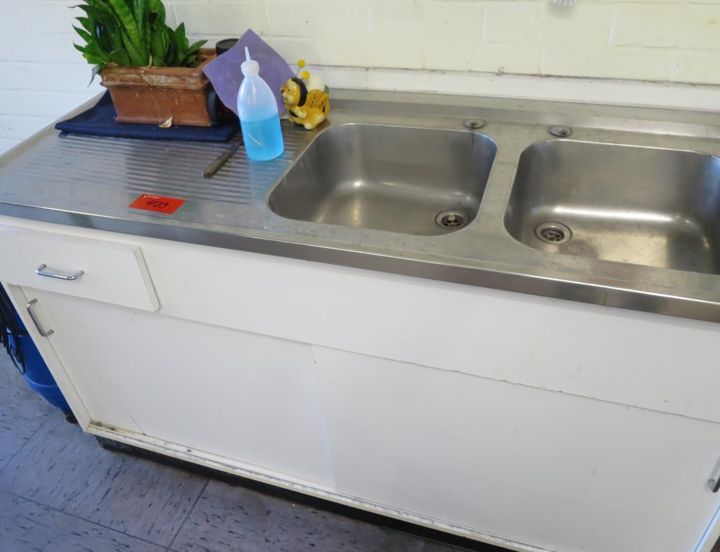 Used Stainless Steel Sink For Sale Auction Premium Netbid
