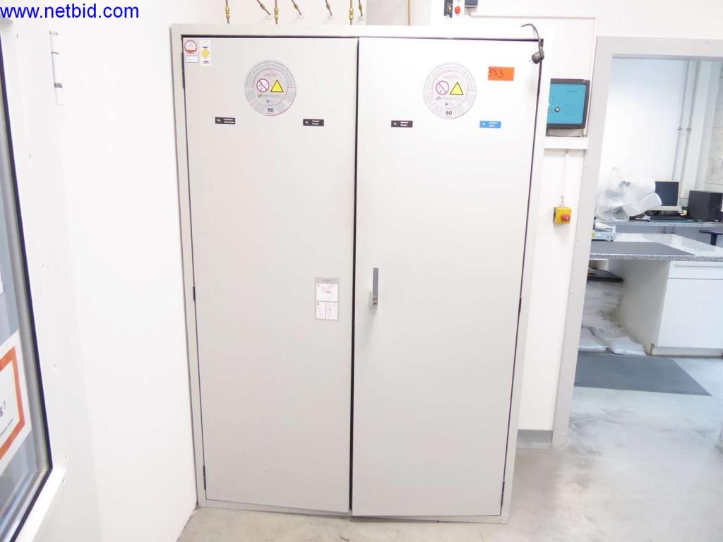 Used Asecos Hazardous materials cabinet for Sale (Auction Premium) | NetBid Industrial Auctions