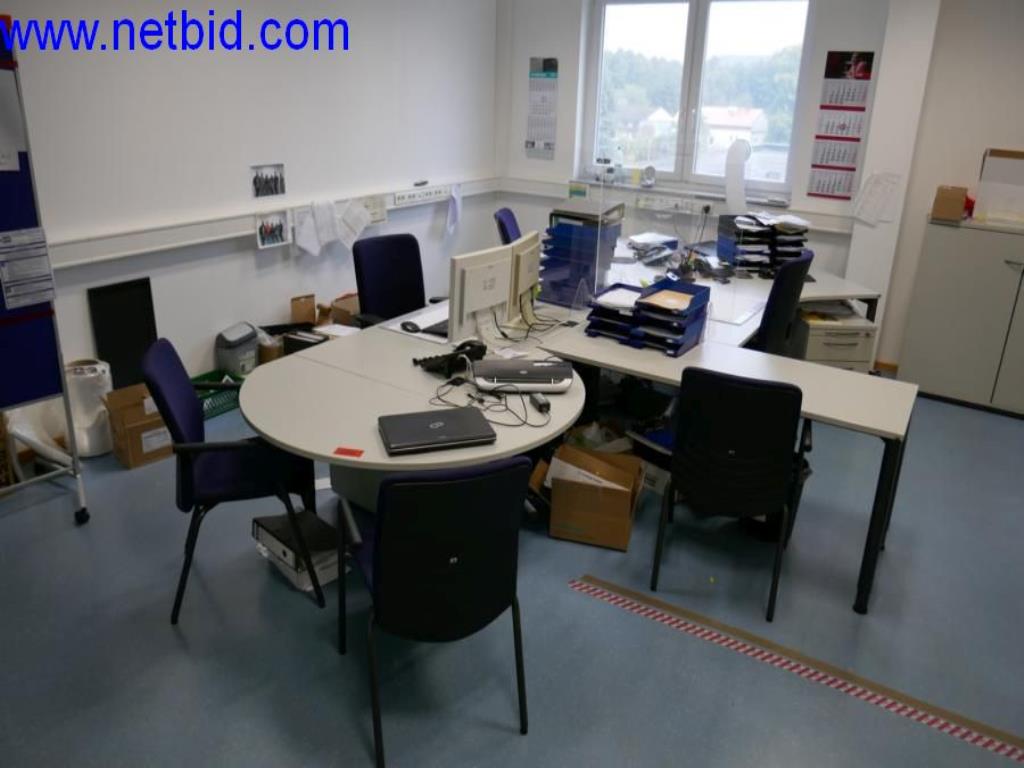 Used König + Neurath 2-person desk system for Sale (Trading Premium) | NetBid Industrial Auctions