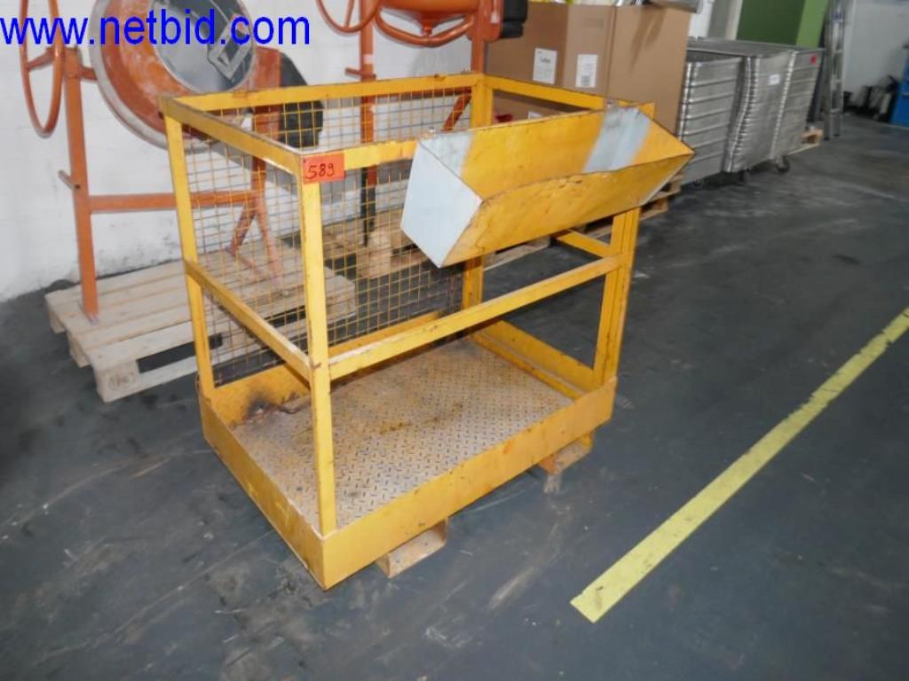 Used Forklift personnel basket for Sale (Auction Premium) | NetBid Industrial Auctions