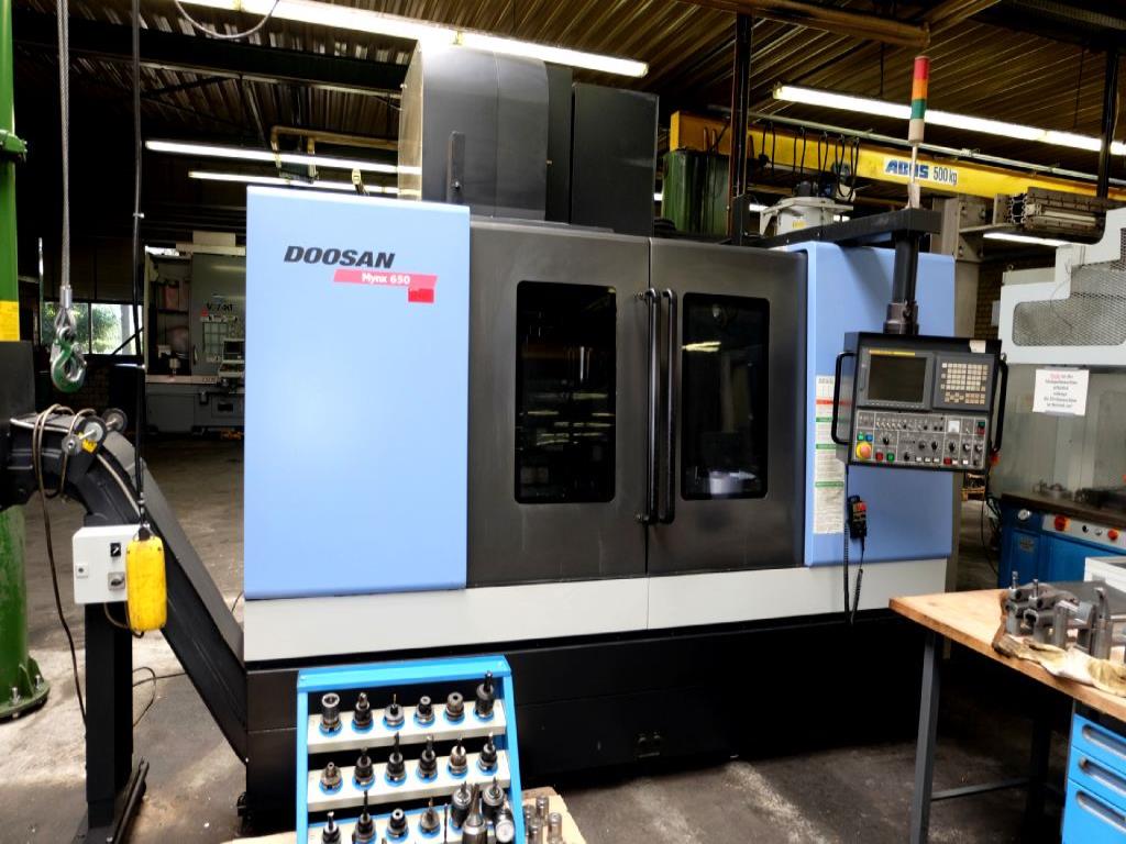 Doosan MYNX 650 vert. CNC obráběcí centrum (Online Auction) | NetBid ?eská republika