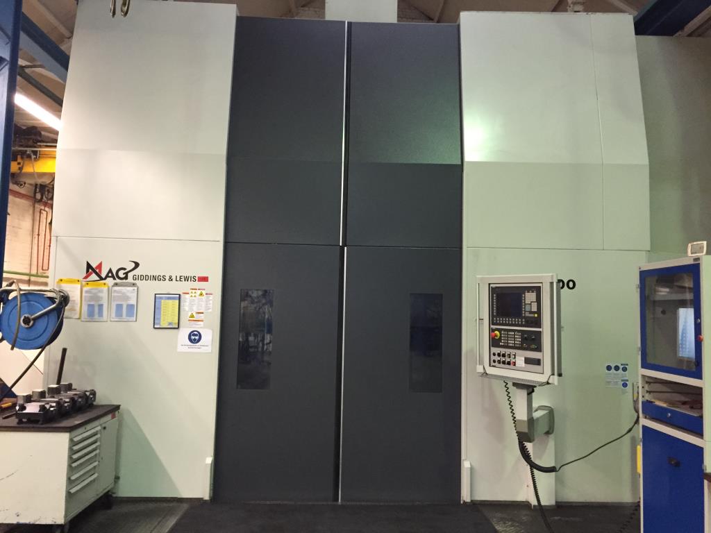 Used MAG Giddings & Lewis VTC 1600 CNC vertical boring and turning mill for Sale (Online Auction) | NetBid Industrial Auctions