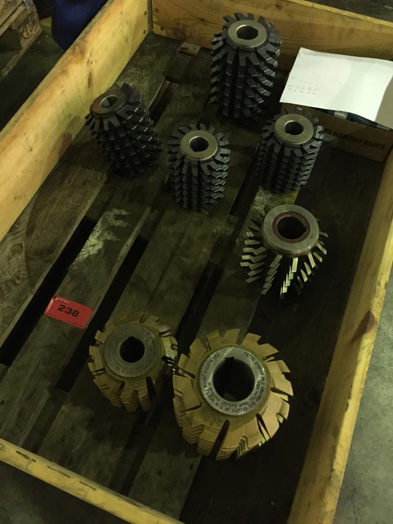 Used 7 hobbing cutters for Sale (Online Auction) | NetBid Industrial Auctions