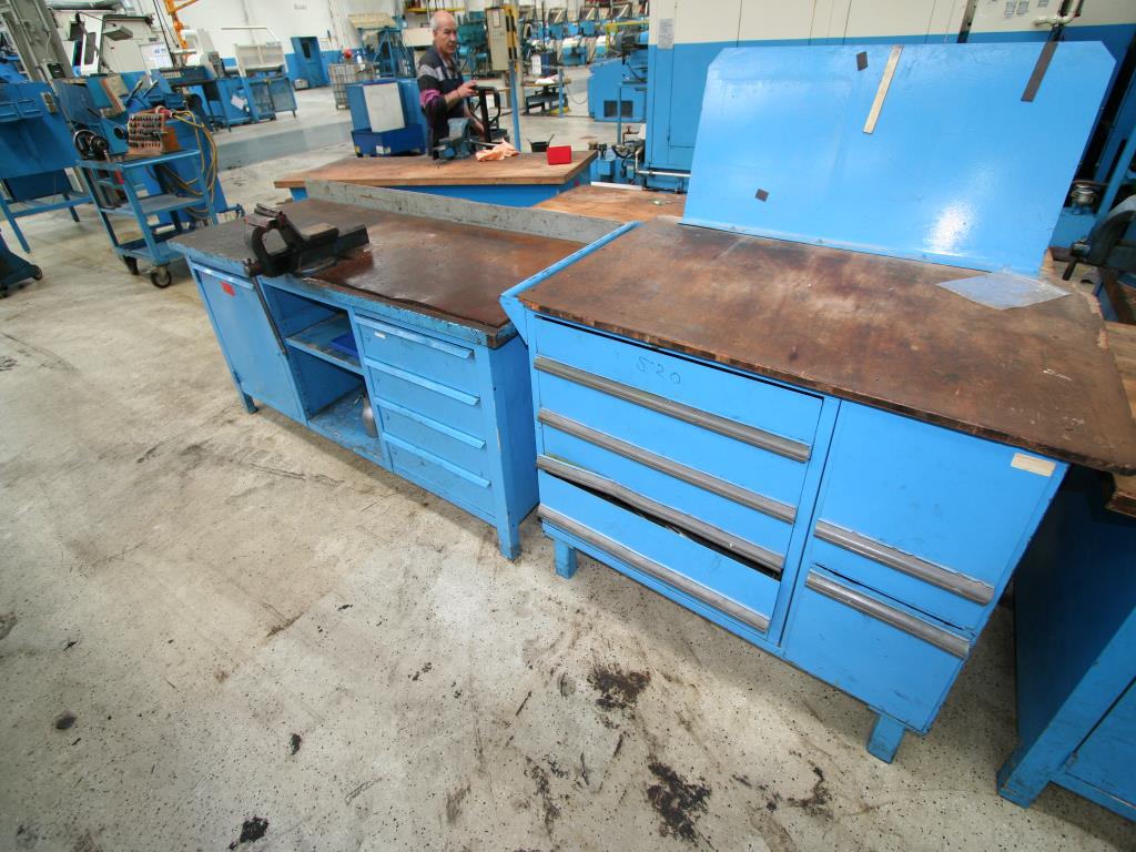 Used 2 workbenches for Sale (Trading Premium) | NetBid Industrial Auctions