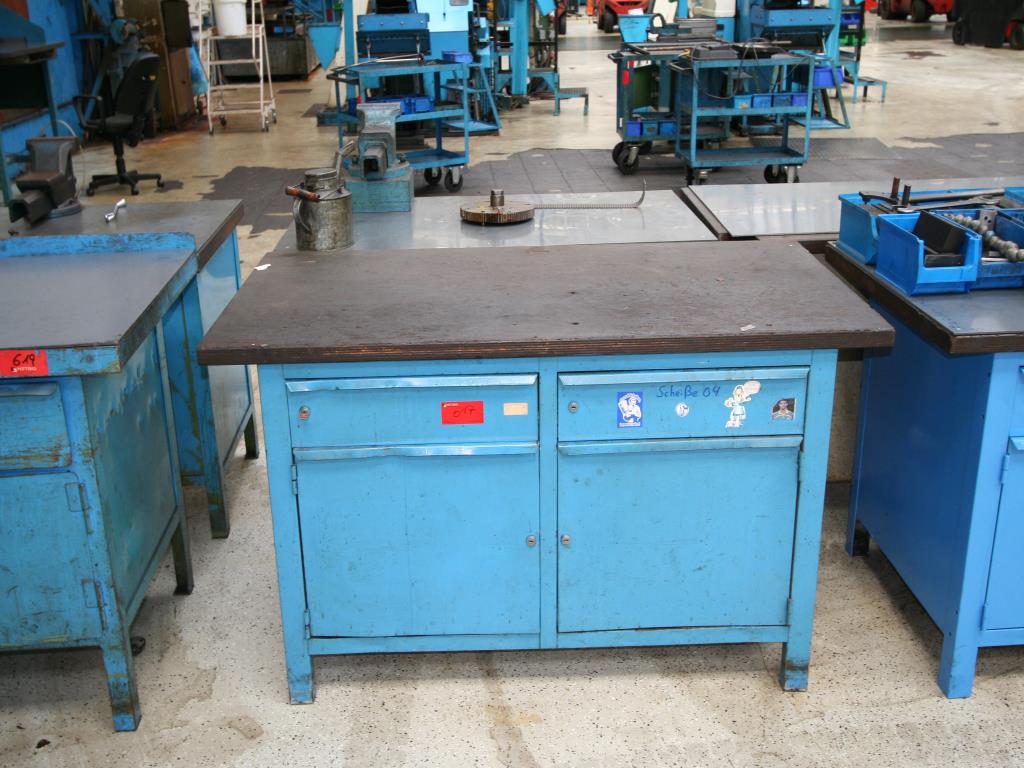 Used 2 workbenches for Sale (Online Auction) | NetBid Industrial Auctions