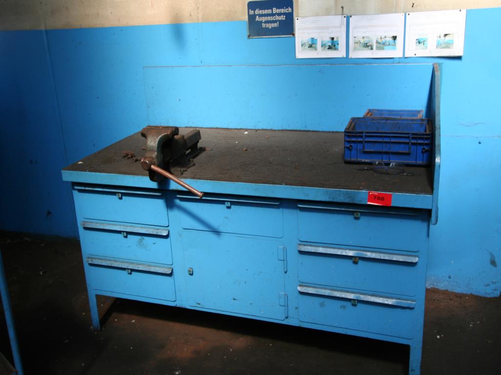 Used workbench for Sale Auction) NetBid Industrial Auctions