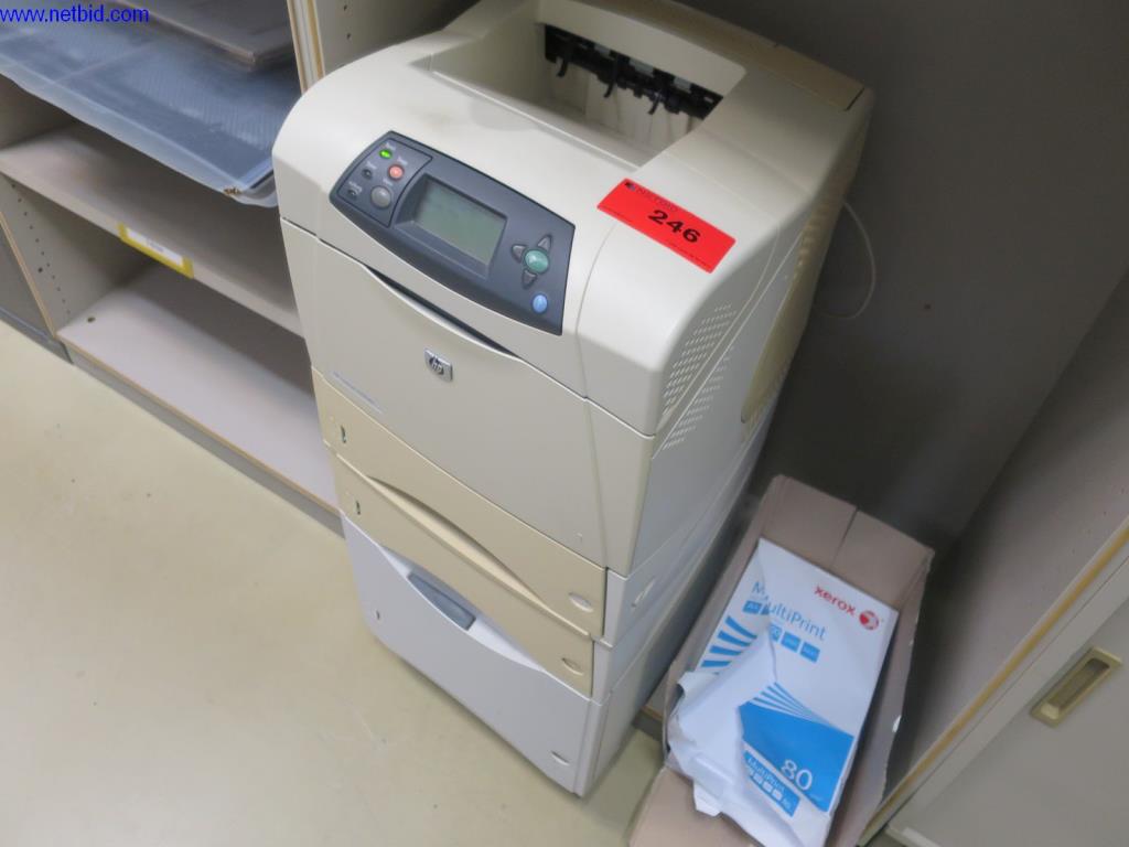 HP LaserJet 4250 dn Laserdrucker gebraucht kaufen (Auction Premium) | NetBid Industrie-Auktionen