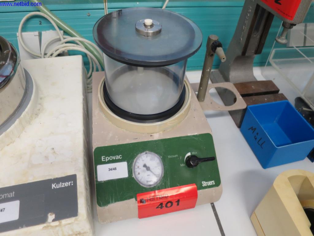 Used Struers Epovac Pressure pot for Sale (Auction Premium) | NetBid Industrial Auctions