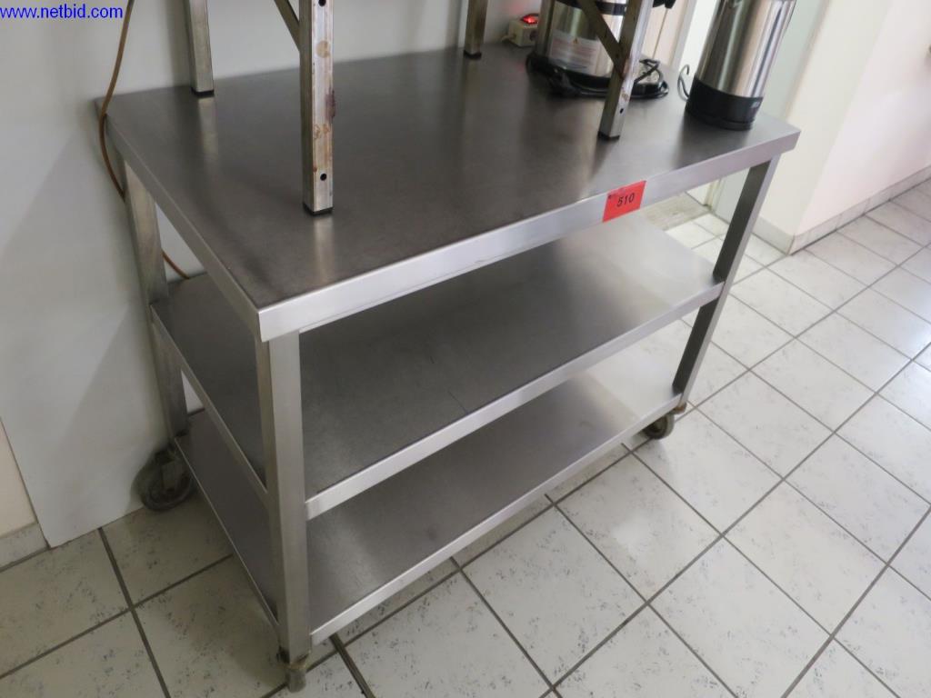 Used Stainless steel transport trolley for Sale (Auction Premium) | NetBid Industrial Auctions