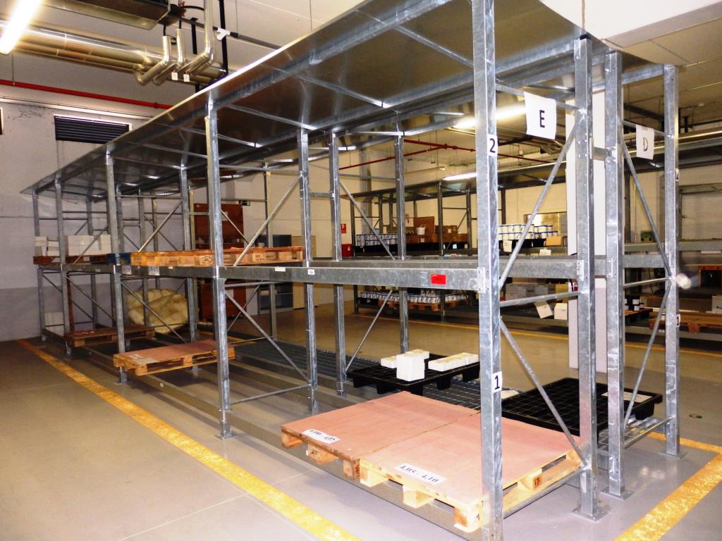 Used Metallic Palletizing Rack for Sale (Trading Premium) | NetBid Industrial Auctions