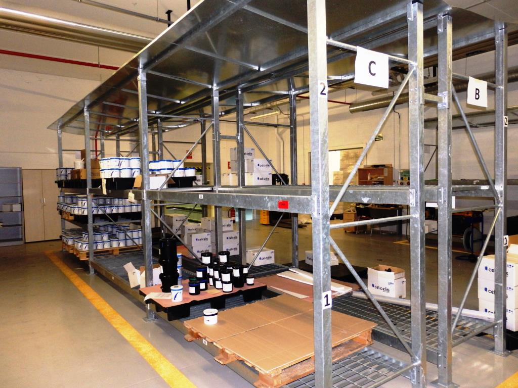 Used Metallic Palletizing Rack for Sale (Trading Premium) | NetBid Industrial Auctions