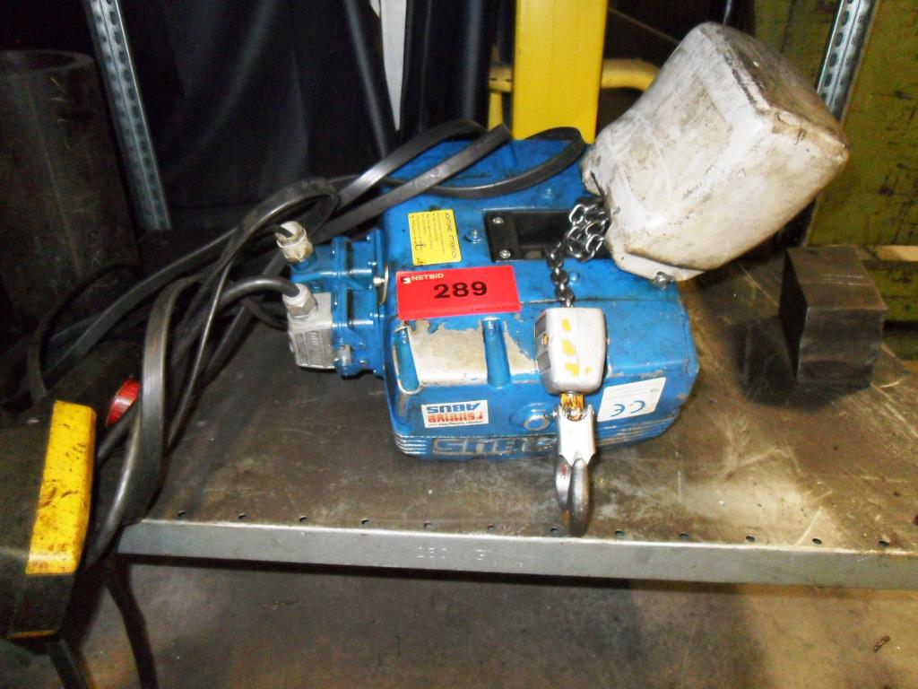 Used Abus GM 1 chain hoist for Sale (Online Auction) | NetBid Industrial Auctions