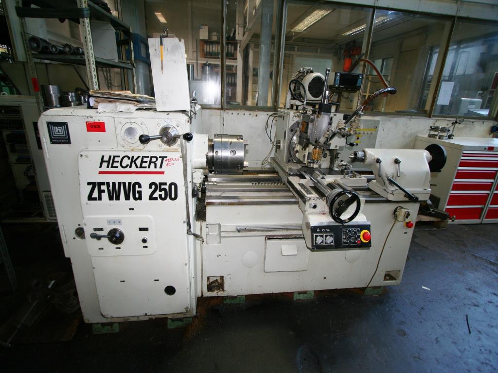 Used Heckert ZFWVG 250/4x800 long thread milling and gear hobbing machine for Sale (Online Auction) | NetBid Industrial Auctions