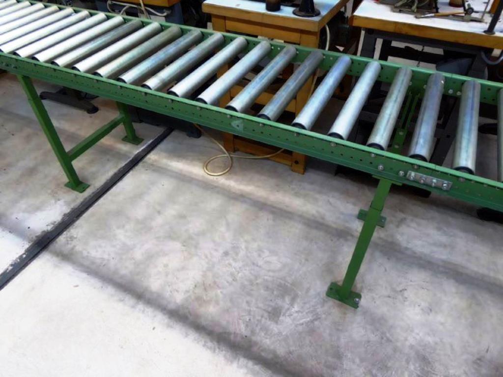 Used 36 lfm. roller conveyor for Sale (Auction Premium) | NetBid Industrial Auctions