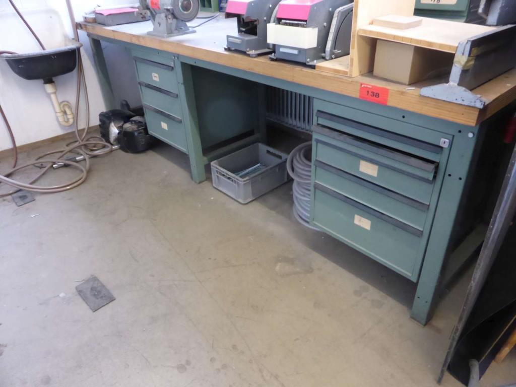 Used 2 Workbenches for Sale (Auction Premium) | NetBid Industrial Auctions