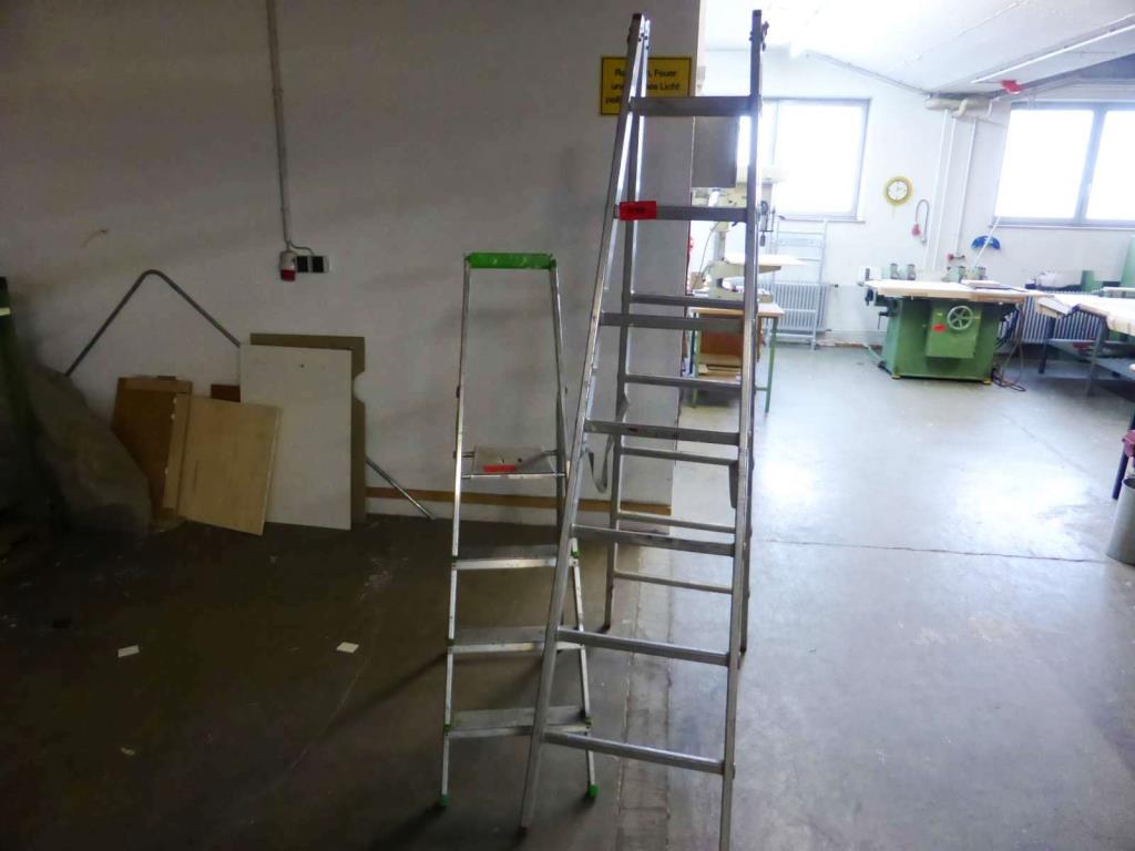 Escalera plegable de aluminio (Auction Premium) | NetBid España